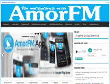 Tablet Screenshot of amorfm.eu